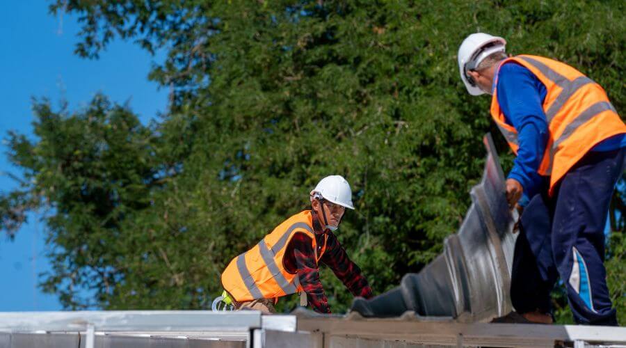 Professional metal roof installation in Huletts Landing, NY